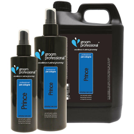 Groom Professional Prince Cologne - scented toilet water for dogs.