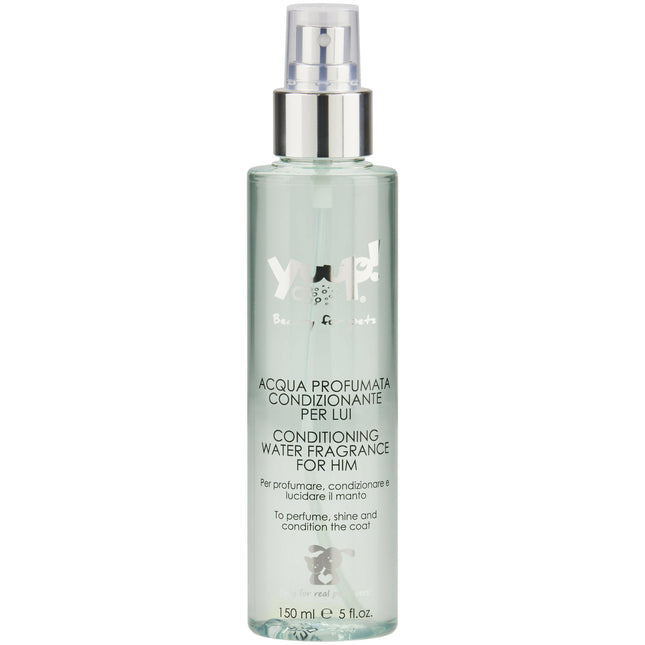 Yuup! Home Conditioning Perfume For Him - nourishing perfume for dogs with an elegant scent of sandalwood, vetiver, and musk..