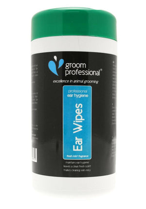 Groom Professional Ear Wipes 50 pcs - ear cleaning wipes for dogs.