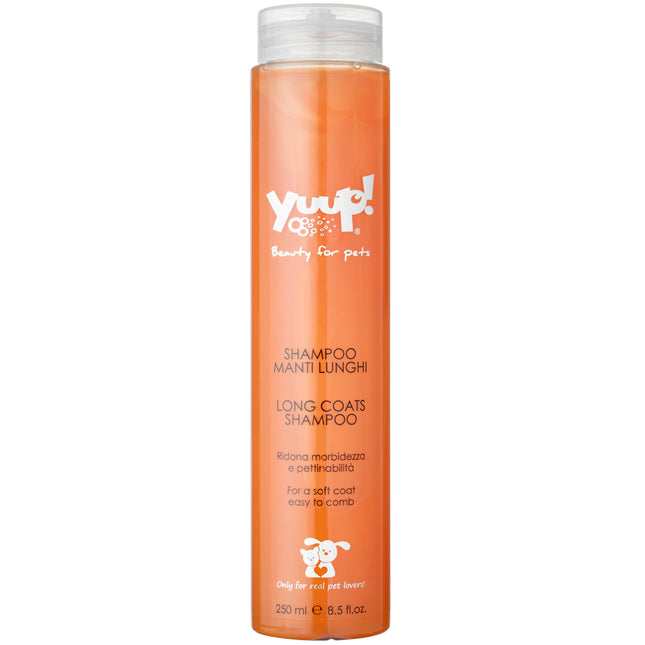 Yuup! Home Long Coats Shampoo - nourishing shampoo for long-haired dogs.