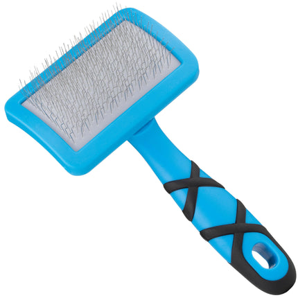 Groom Professional Soft Curved Slicker Brush - Small Poodle Brush.