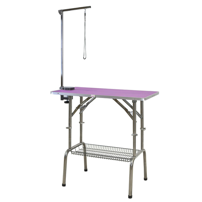 Sturdy Grooming Table Blovi - with Height Adjustment Range of 75 - 90cm.