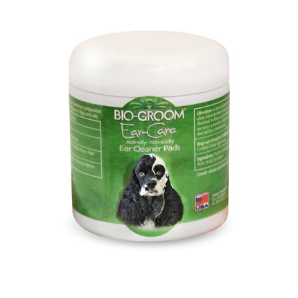 Bio - Groom Ear - Care Pads 25 pcs. - pet ear hygiene wipes.