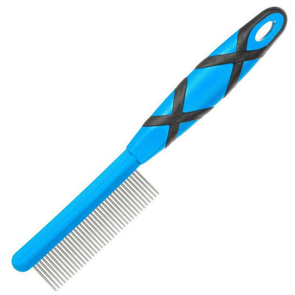 Groom Professional Tooth Comb - comb with closely spaced teeth, plastic handle.