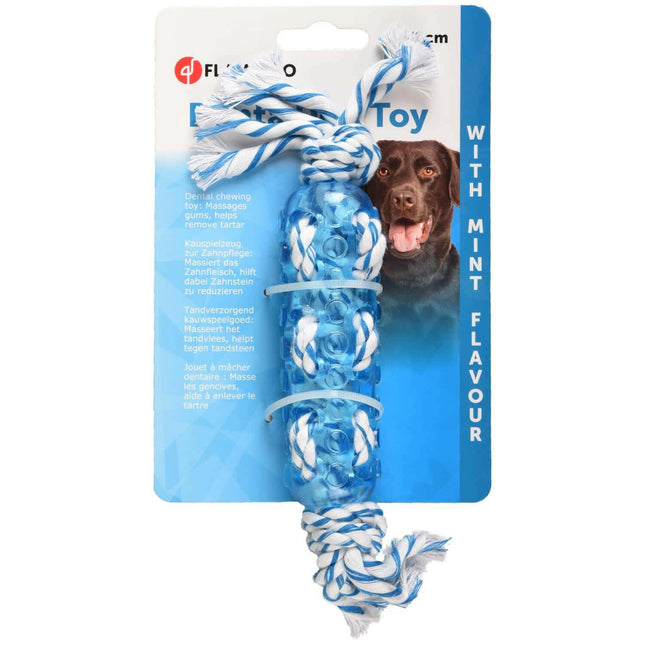 Flamingo Dental Toy Stick - dental chew for dogs with flavor.