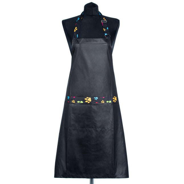 Blovi Paw Strap Grooming Apron - grooming apron with paw elements, universal.