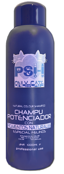 PSH Only for Cats - shampoo for cats, enhancing fur color.