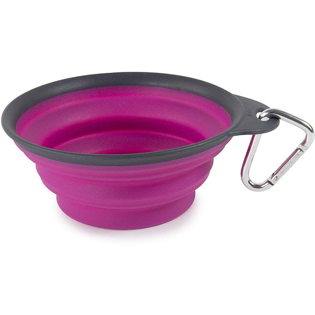 Dexas Large Collapsible Travel Cup - travel, silicone, collapsible bowl for dogs.
