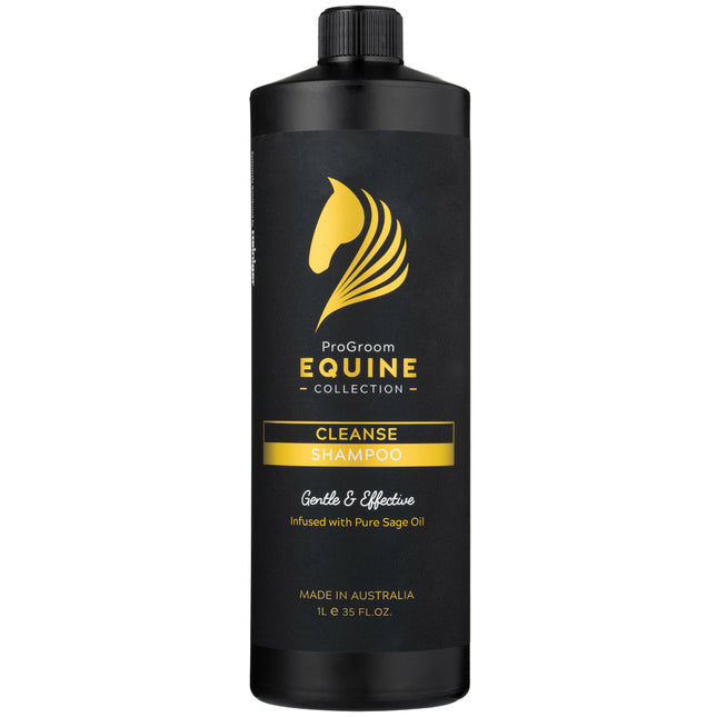 ProGroom Equine Collection Cleanse Shampoo - cleansing and whitening shampoo for horses, concentrate.