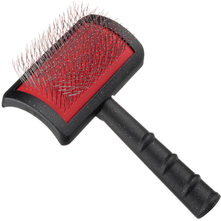 Yento Mega Pin Brush Medium - soft poodle brush with long pins.