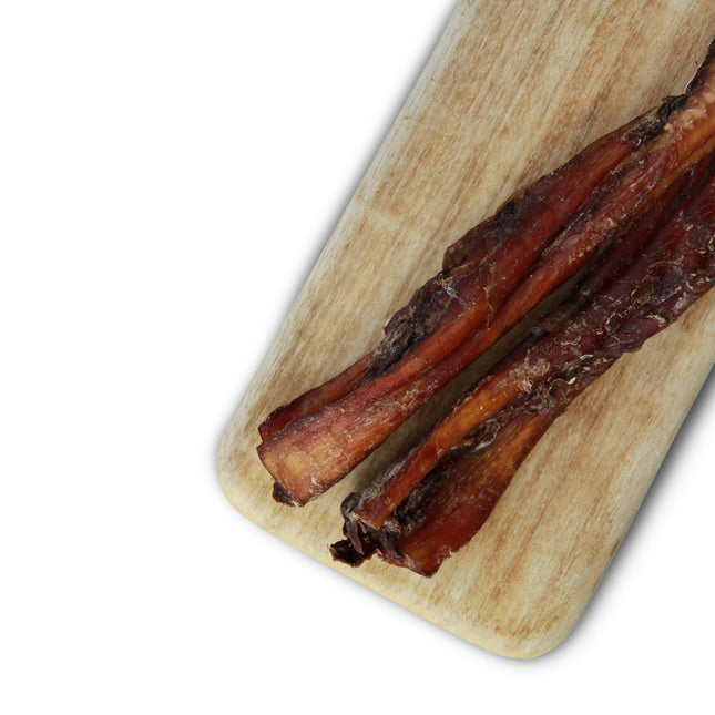 Escapure Deer Neck Tendons - natural dog treats, smoked deer neck tendons.