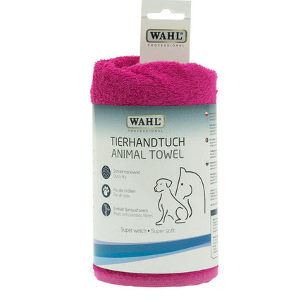 Wahl Dog Towel - soft towel made of cotton and bamboo fibers.