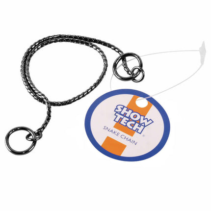 Show Tech - elegant metal dog chain, exhibition 30cm x.