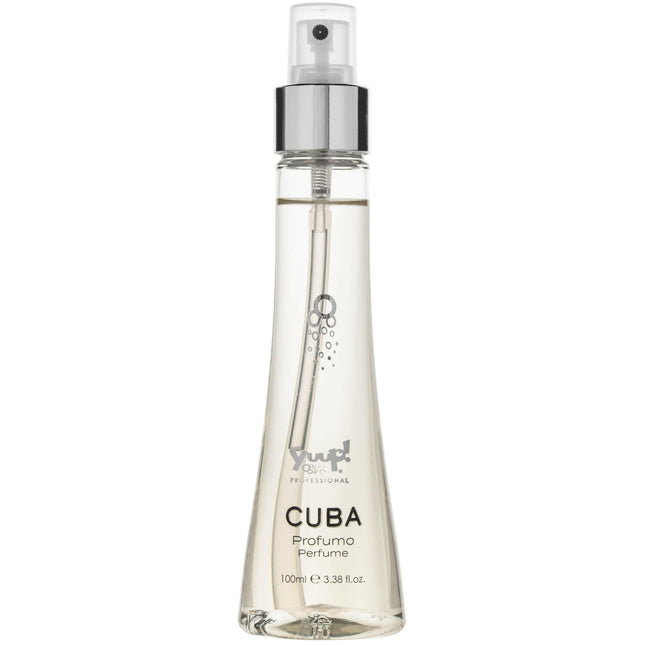 Yuup! Cuba Perfume - long-lasting men's fragrance with beautiful notes of rum, cedar, tobacco, and sugarcane..