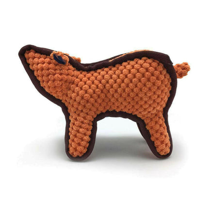 Record Bear - plush teddy bear with squeaker.