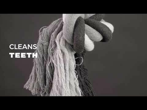 Holland Dental Floss Toss Extra Heavy - tug toy for very large dogs, heavy-duty dental rope.