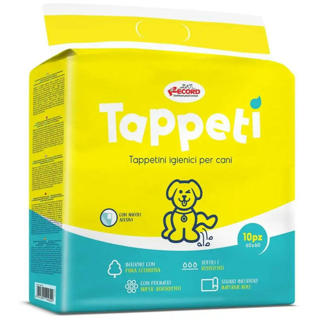 Record Mats - absorbent pads for house training, for older and sick dogs - 10 pcs.