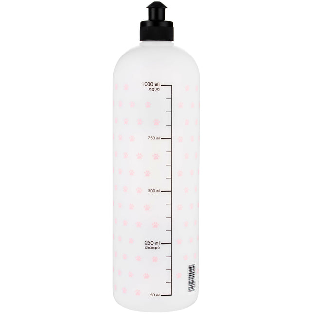 Petuxe Mixing Bottle - dilution bottle for cosmetics, with paw print design.
