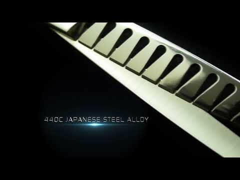 Artero Professional Alp Chunkers - professional single-sided thinning shears, micro-serration on each tooth, Japanese steel, 16 teeth.