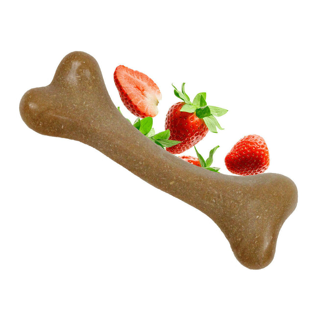 Dashi Fruity Strawberry - dog chew toy with strawberry flavor.