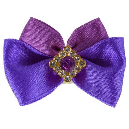 Blovi Bow Glamour decorative exhibition bow with square stone.