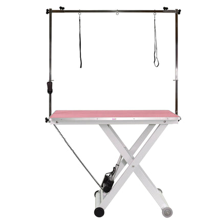 Blovi Eden - electric lift grooming table, top.