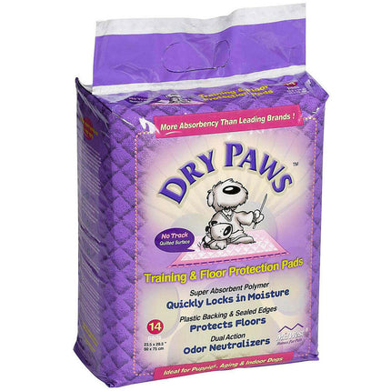 Mid West Dry Paws - absorbent pads for large animals, 14 pieces.
