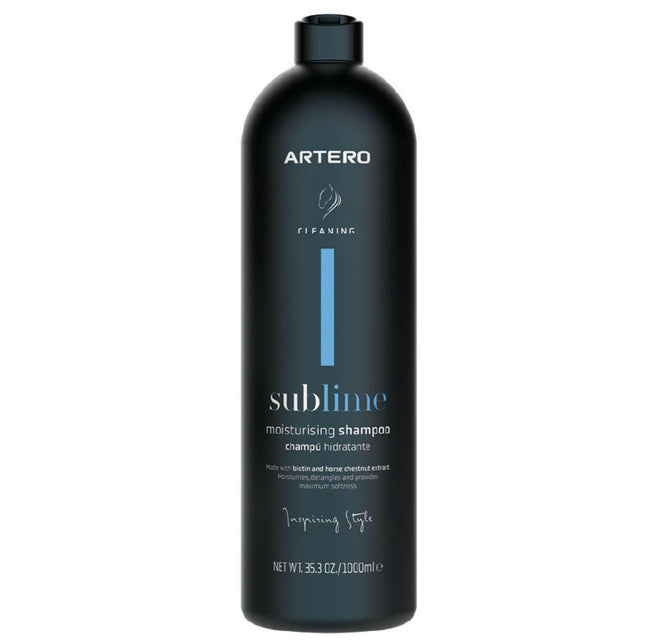 Artero Sublime Moisturising Shampoo - moisturizing shampoo for horses, hydrates and makes it easier to detangle the coat..
