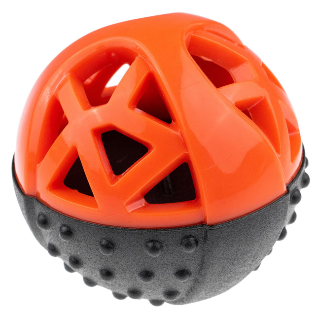 Dog Comets Moonstone (9cm) - treat ball for dogs, bouncy, with squeaker.