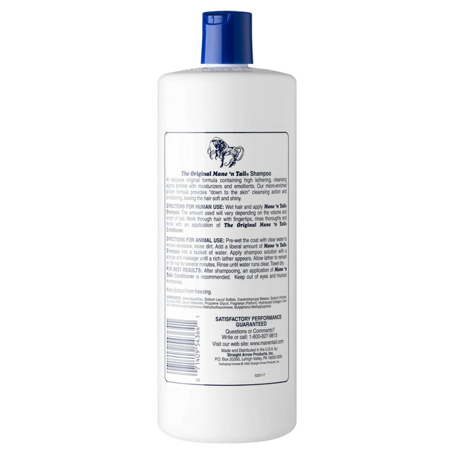 Mane'n Tail and Body Shampoo - nourishing shampoo for dogs, cats, and horses - 3.78L.