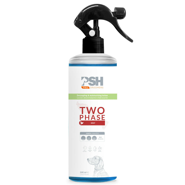 PSH Pro 2 Phase Conditioner - two-phase conditioner for dogs, moisturizes and makes brushing easier.