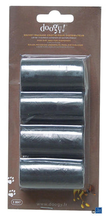 Chadog set of rolls (20 pieces) dog waste bags.