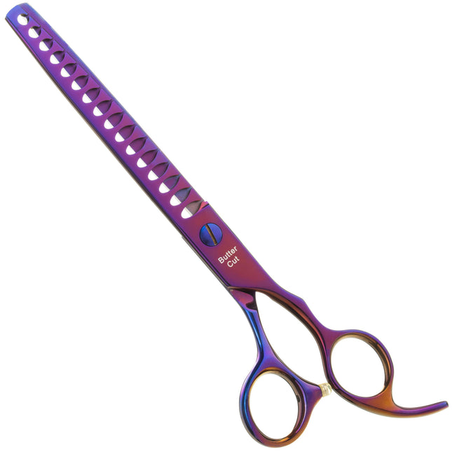 Geib Monster Chunker - professional, extremely sharp single-sided thinning shears, 16 teeth.