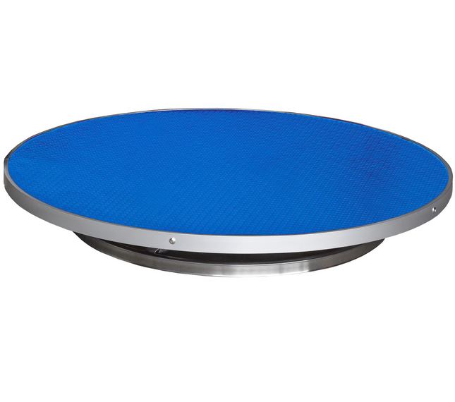 Blovi Rotating Table - rotating attachment for grooming table, blue.