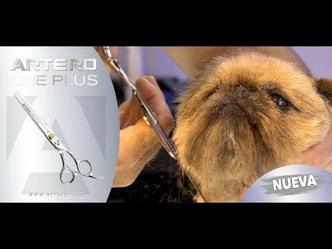 Artero One Plus 38D - professional single-sided thinning shears made of Japanese steel, 38 teeth.