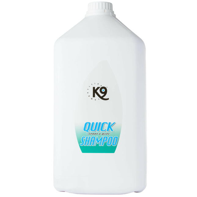 K9 Quick Shampoo - dry shampoo for horses, with soothing aloe vera.