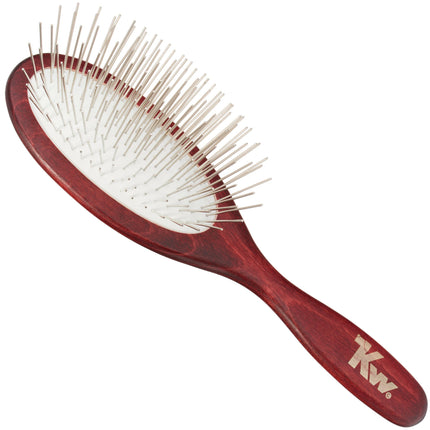 KW Pin Brush Soft X - Long - brush with long metal pins, large.