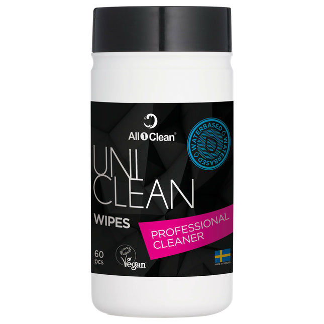 All1Clean UniClean Wipes 60 pcs - universal cleaning wipes with a mild citrus scent.