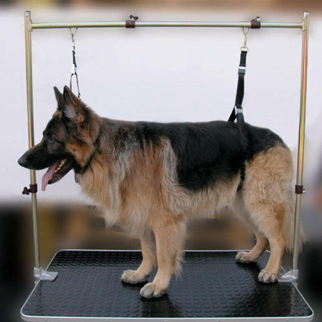 Show Tech Heavy Grooming Noose Set - set of adjustable nylon grooming nooses, length and width adjustable..