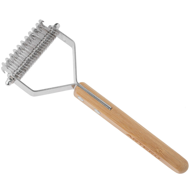 Artero Nature Double Supercoat - double-sided hook trimmer with bamboo handle.