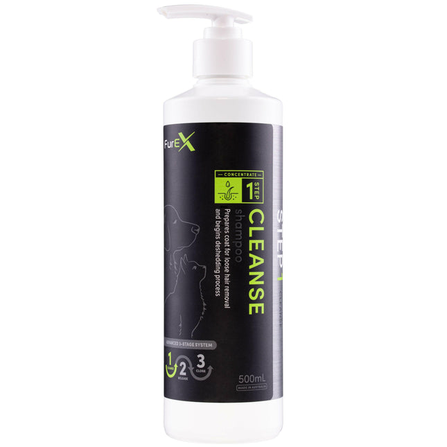 ProGroom FurEx Cleanse Shampoo Step 1 - shampoo that facilitates undercoat removal, for dogs and cats, concentrate.