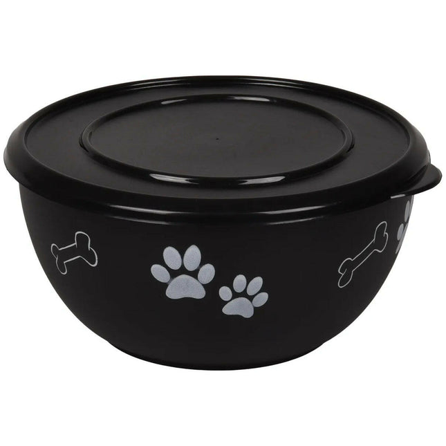 Flamingo Kena Cover Bowl - closed bowl for dogs, with lid.