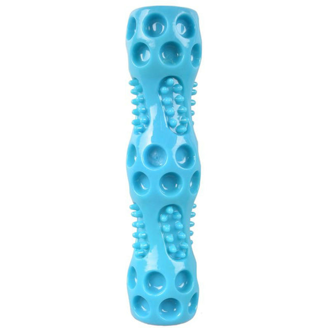 Flamingo Squeak Stick - dog toy, rubber stick with protrusions and squeaker.