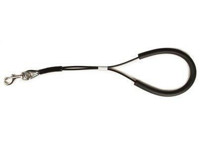Show Tech strong, steel grooming leash with braid, length diameter 3mm.
