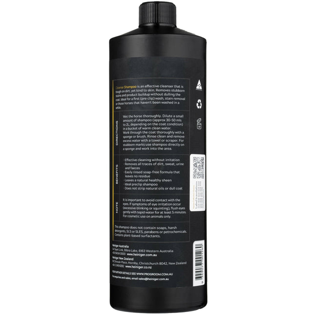 ProGroom Equine Collection Cleanse Shampoo - cleansing and whitening shampoo for horses, concentrate.