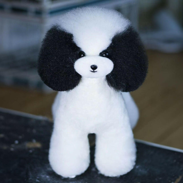 Mr. Jiang Teddy Full Body Hair - interchangeable fur for Teddy grooming mannequin, black.