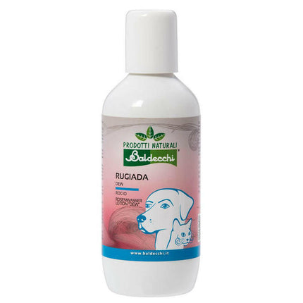 Baldecchi Rosewater Lotion Dew - cleansing preparation for pets' faces, paws, and intimate areas, with rose water..