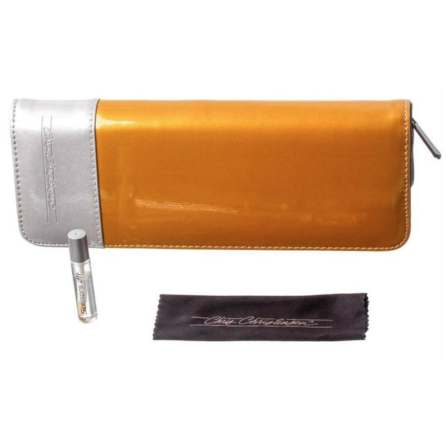 Chris Christensen Artisan Razor Scissors - professional, hand-forged straight scissors made of Japanese stainless steel.