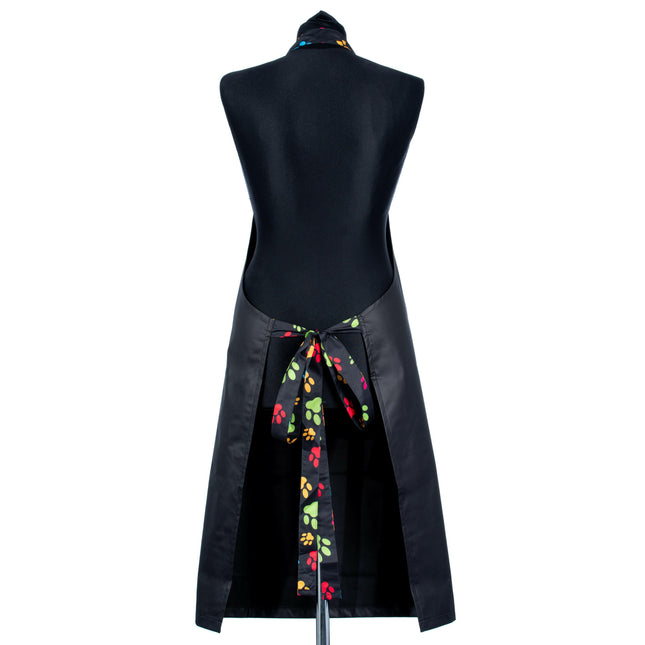 Blovi Paw Strap Grooming Apron - grooming apron with paw elements, universal.