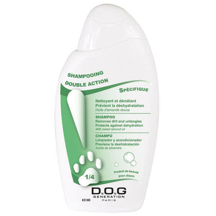 Dog Generation Double Action - shampoo and conditioner in one for dog fur, concentrate 1:4.